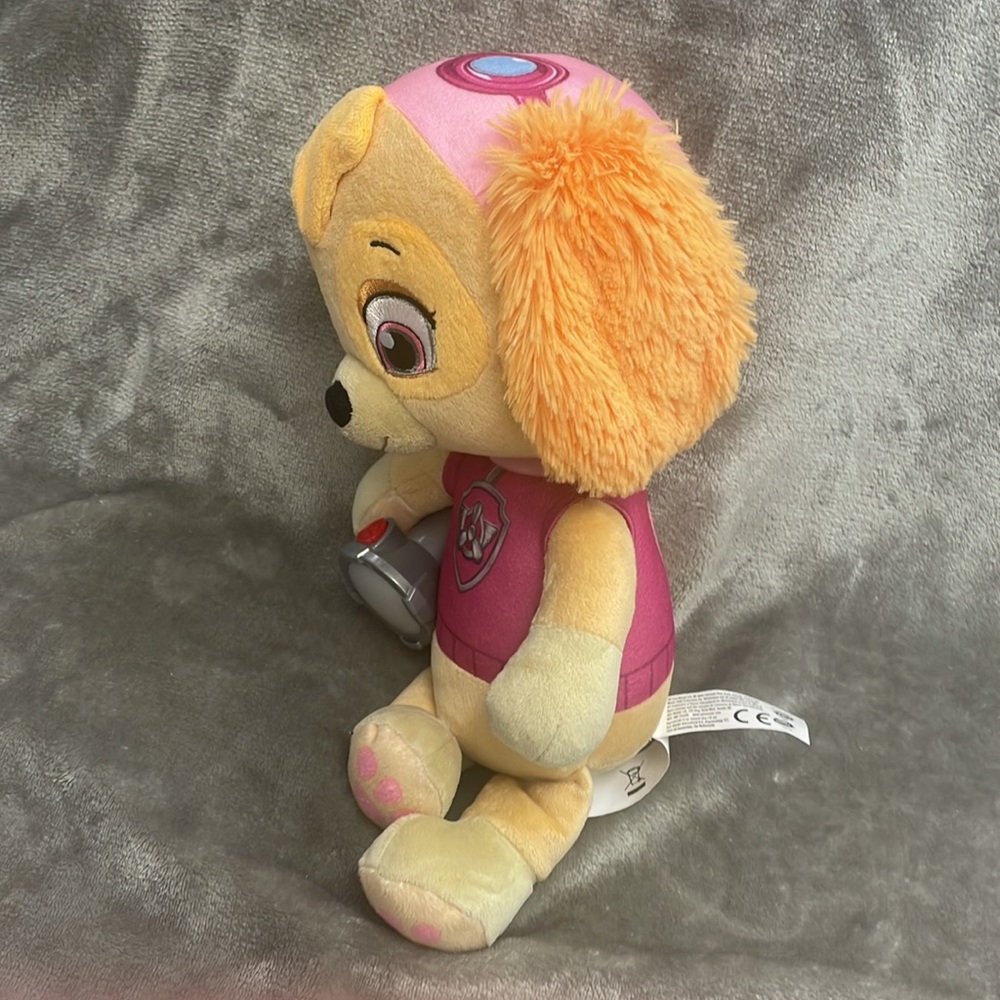 NICKELODEON Paw Patrol SKYE Snuggle Up Pup Night Light & Sound Bedtime 14" Plush - Picture 4 of 6
